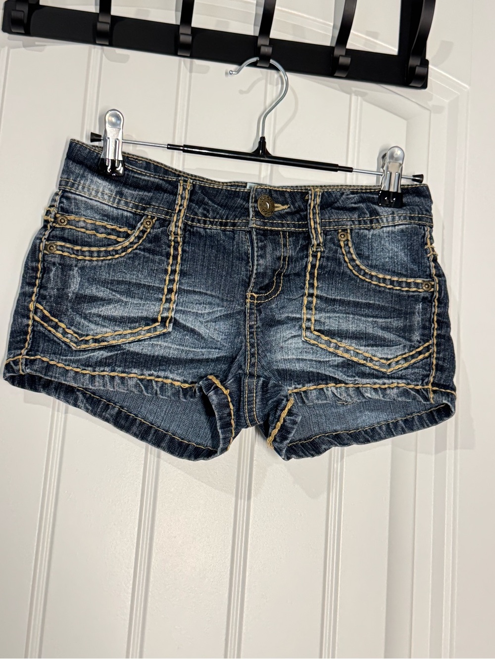 Mudd Y2K Mini Low Rise Shorts